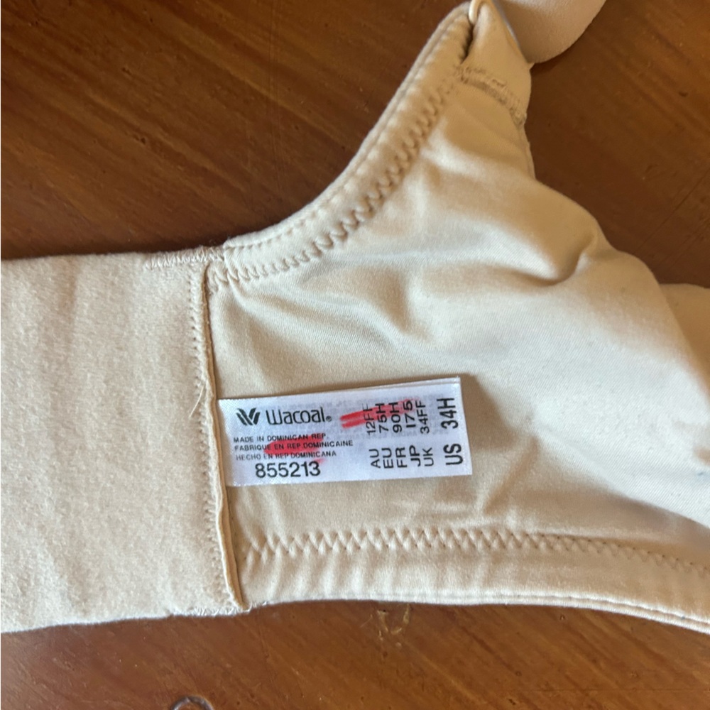 Wacoal Perfect Primer Underwire Bra 34H - Picture 4 of 4